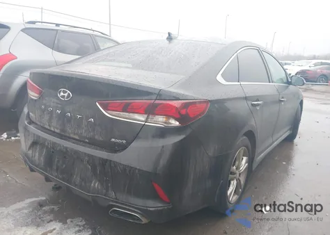 2018 Hyundai Sonata Sport z USA, uszkodzony, nr VIN 5NPE34AF0JH680154
